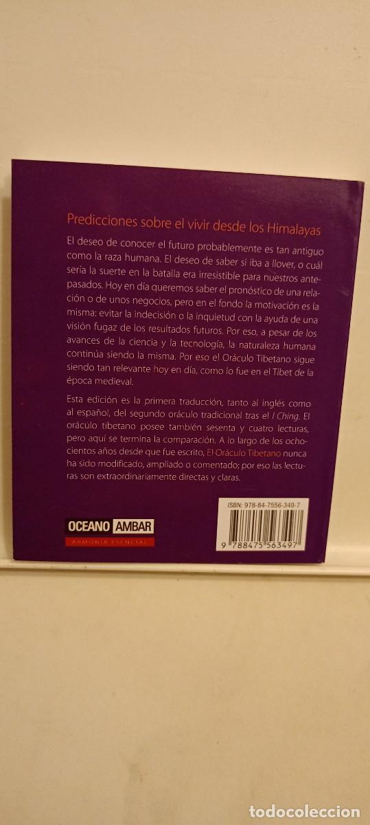 Libros de segunda mano: EL ORACULO TIBETANO ROGER HOUSDEN - Foto 2