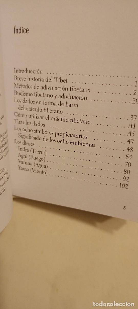 Libros de segunda mano: EL ORACULO TIBETANO ROGER HOUSDEN - Foto 5