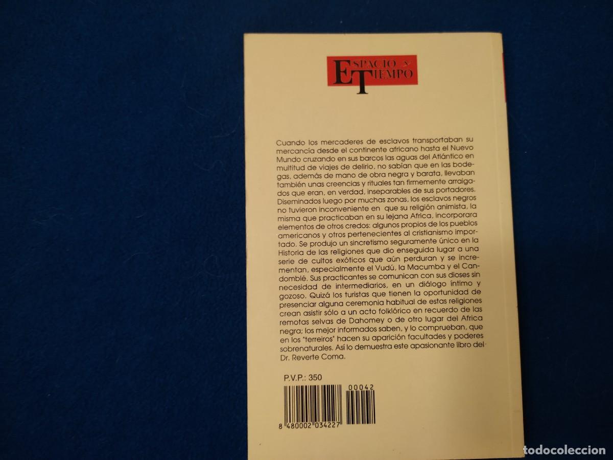 Libros de segunda mano: De la Macumba al Vud&uacute; Jos&eacute; M. Reverte Coma Ediciones Espacio y Tiempo 1992 - Foto 3