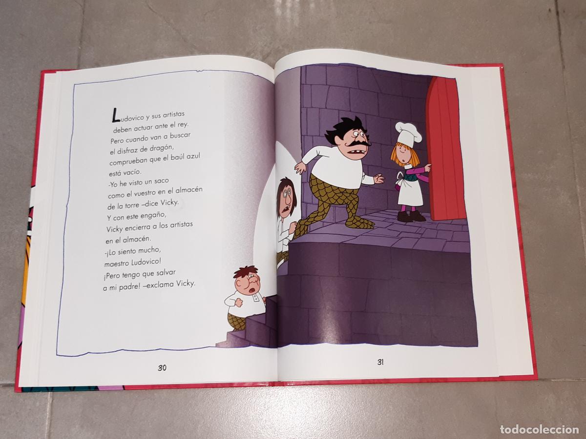 Libros de segunda mano: Libro-Cuento. Vicky el Vikingo (n&uacute;mero 9), Studio 100, con DVD, 2010 - Foto 4