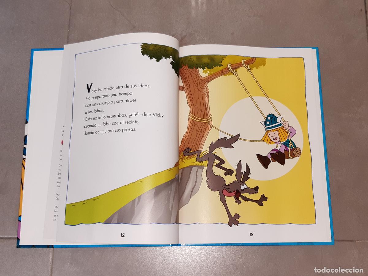 Libros de segunda mano: Libro-Cuento. Vicky el Vikingo (n&uacute;mero 8), Studio 100, con DVD, 2010 - Foto 3