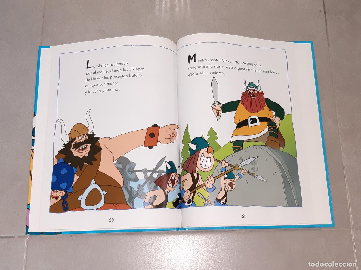 Libros de segunda mano: Libro-Cuento. Vicky el Vikingo (n&uacute;mero 8), Studio 100, con DVD, 2010 - Foto 4