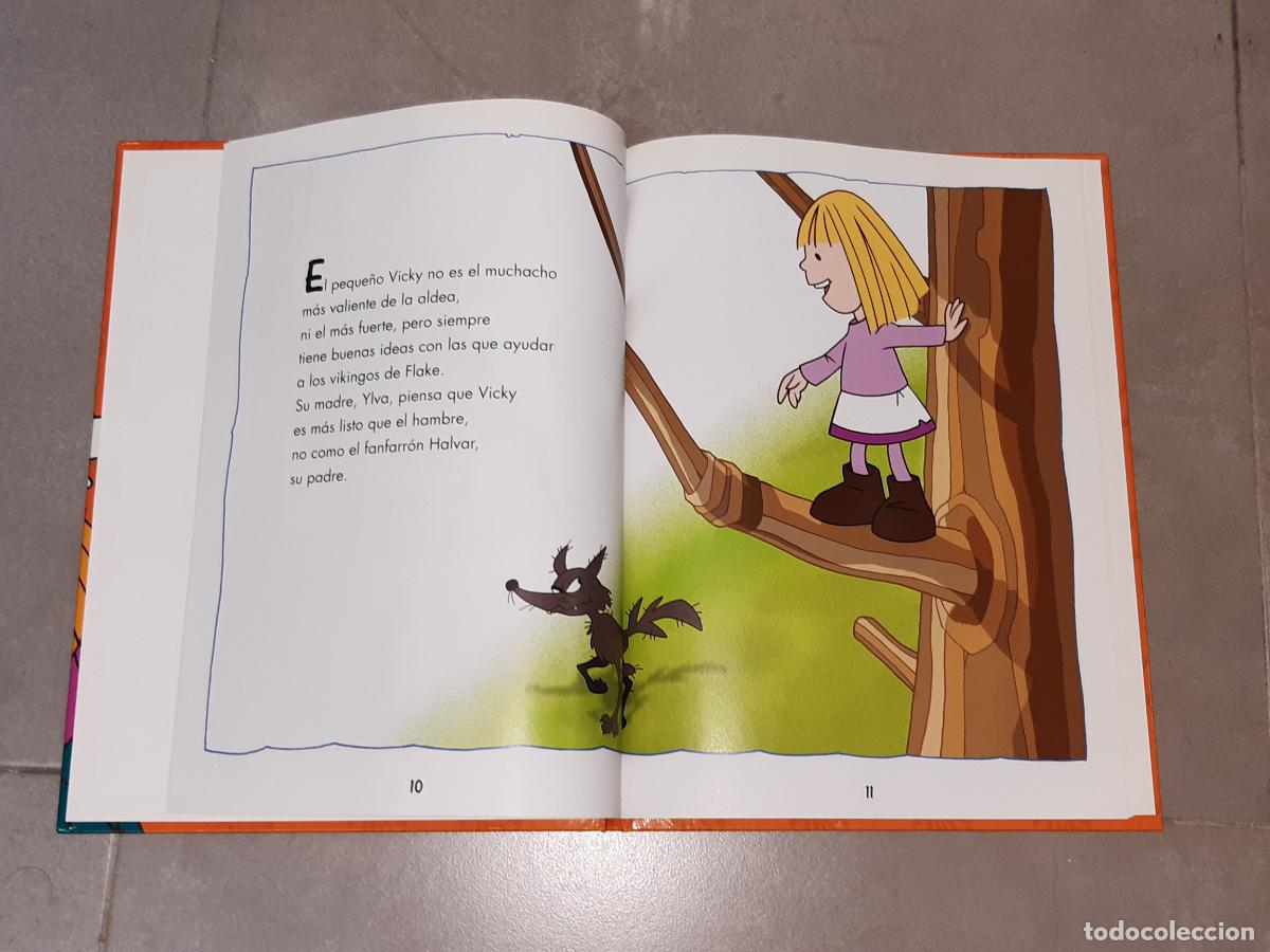 Libros de segunda mano: Libro-Cuento. Vicky el Vikingo (n&uacute;mero 7), Studio 100, con DVD, 2010 - Foto 3