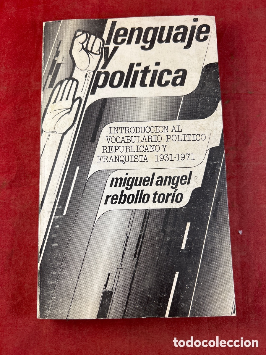 Libros de segunda mano: LENGUAJE Y POL&Iacute;TICA - Foto 1