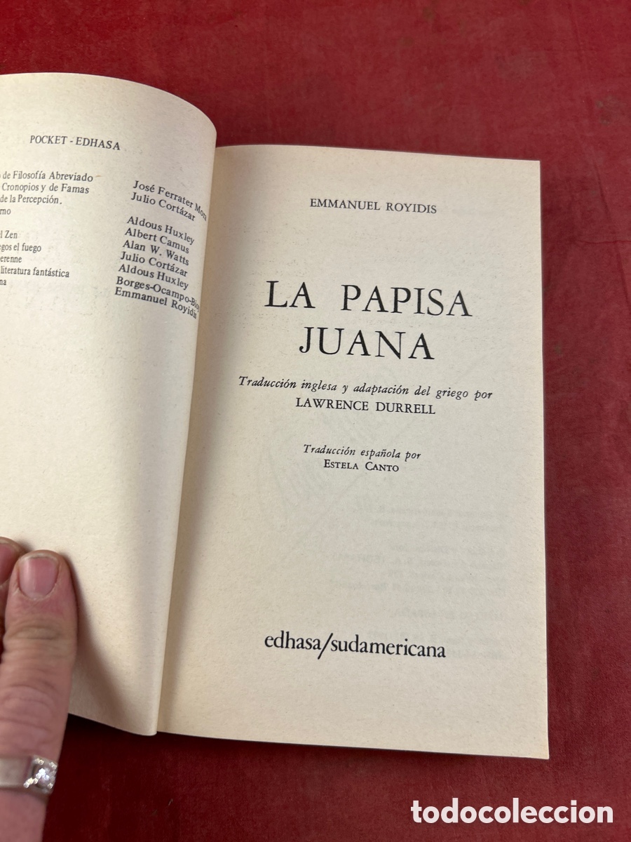 Libros de segunda mano: LA PAPISA JUANA - Foto 2