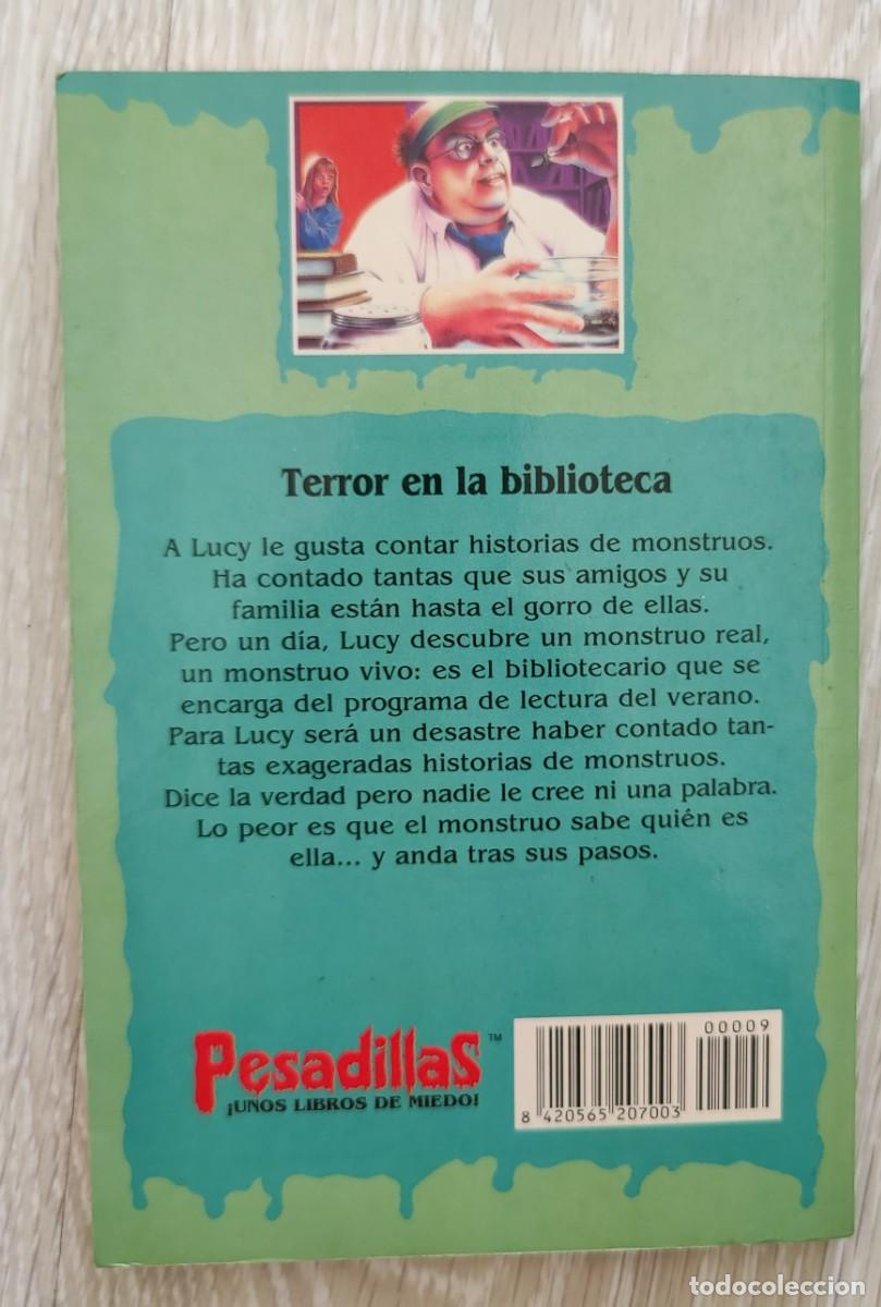 Libros de segunda mano: Libro Terror en la Biblioteca Coleccion Pesadillas - Foto 9