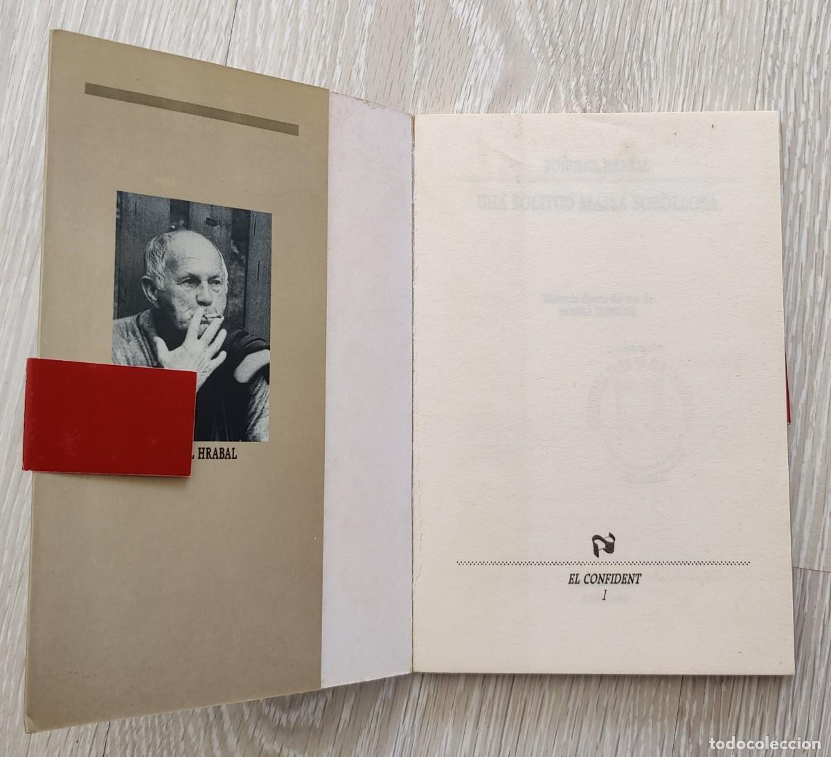 Libros de segunda mano: Libro Una solitud Massa Sorollosa - Foto 2
