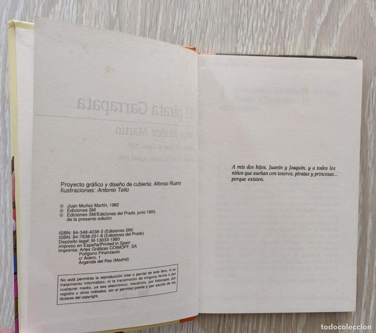 Libros de segunda mano: Libro El Pirata Garrapata - Foto 3