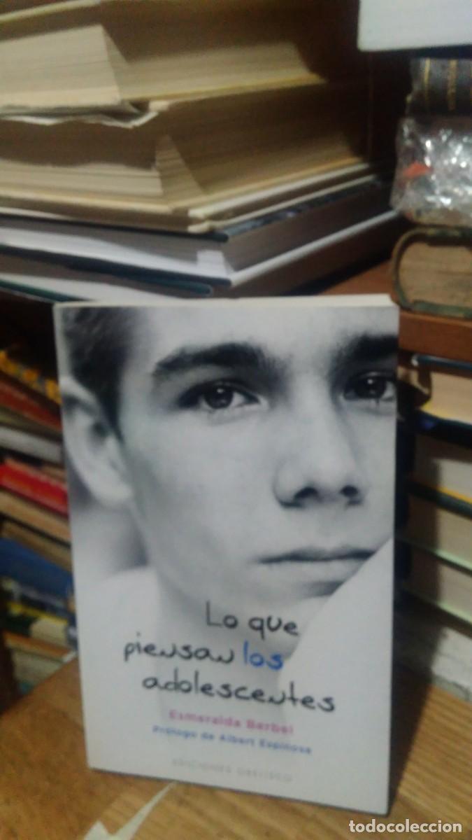 Libros de segunda mano: LO QUE PIENSAN LOS ADOLESCENTES, ESMERALDA BERBEL, E.D OBELISCO - Foto 1