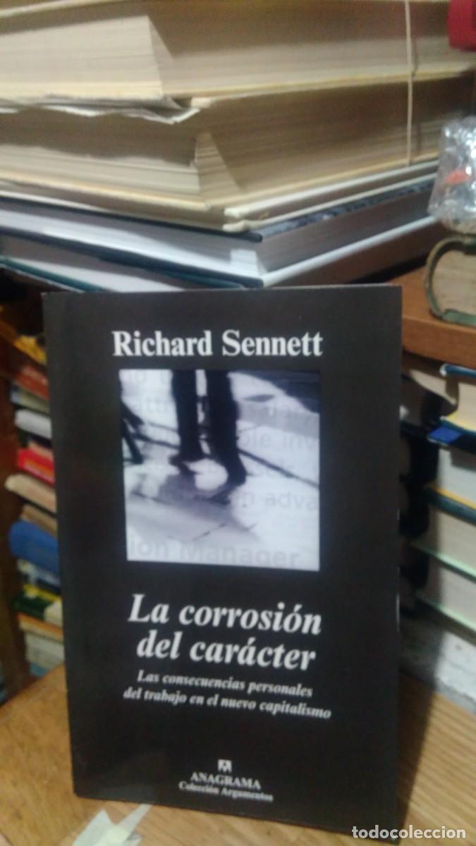 Libros de segunda mano: LA CORROSI&Oacute;N DEL CAR&Aacute;CTER, RICHARD SENNET, ED. ANAGRAMA - Foto 1
