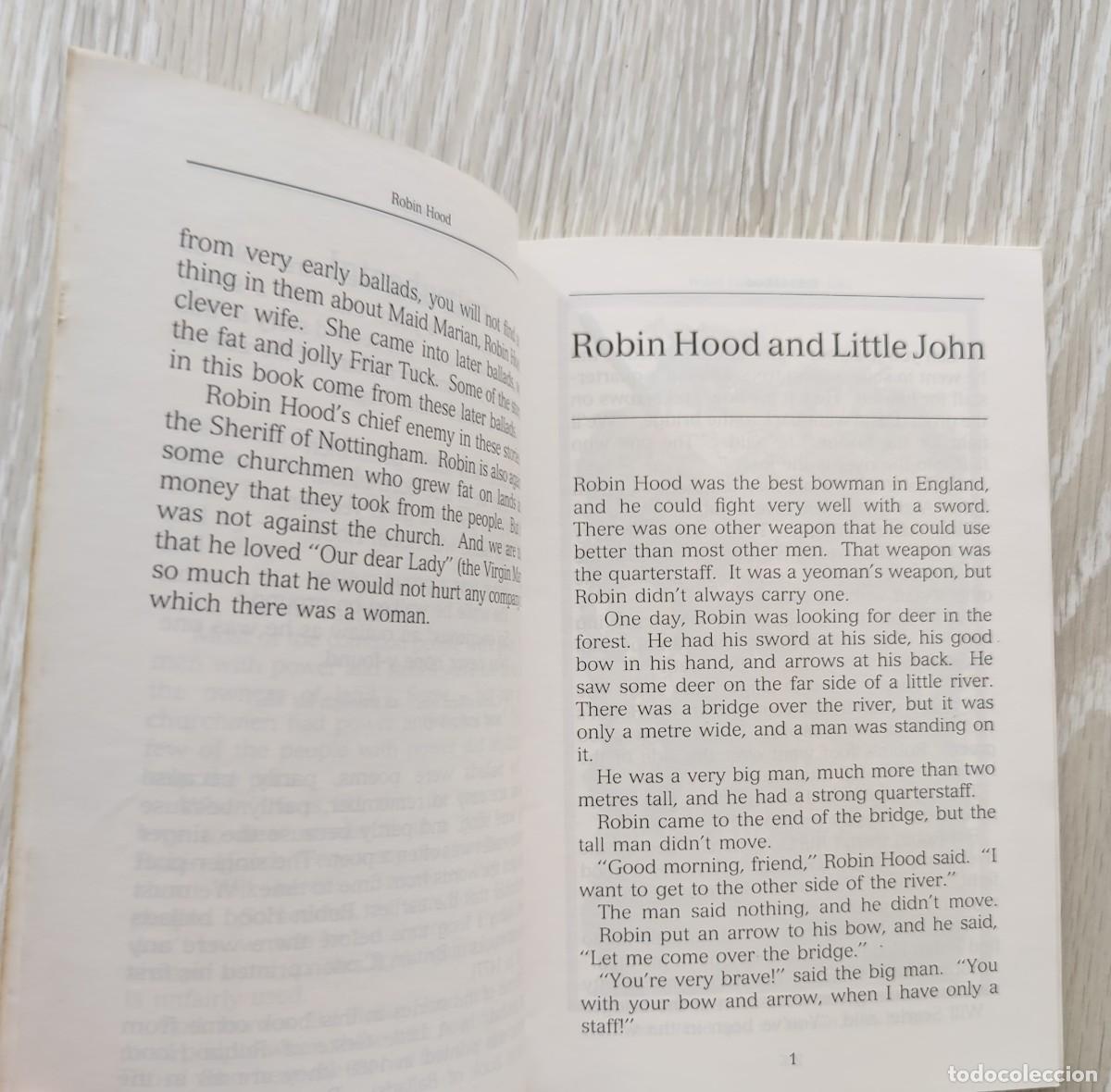 Libros de segunda mano: Libro Robin Hood Escrito en Ingles. - Foto 4