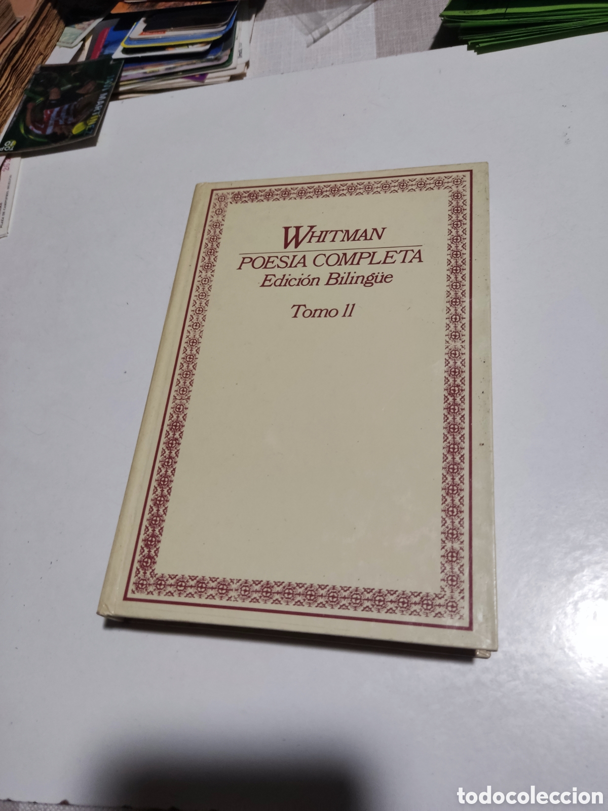 Libros de segunda mano: Libro Whitman poes&iacute;a completa edici&oacute;n biling&uuml;e Tomo ll - Foto 1