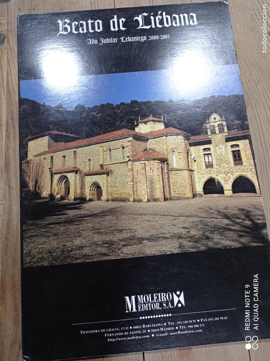 Libros de segunda mano: BEATO DE LIEBANA. CODICE DE FERNANDO I Y DO&Ntilde;A SANCHA. MOLEIRO EDITOR. A&Ntilde;O JUBILAR LEBANIEGO 2000