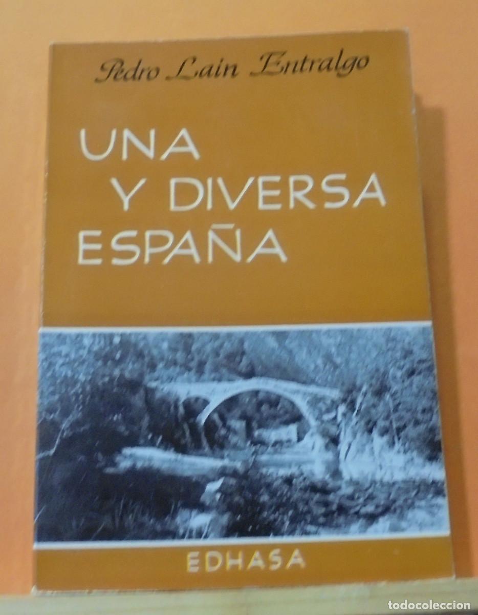 Libros de segunda mano: Una y diversa Espa&ntilde;a. Pedro La&iacute;n Entralgo - Foto 1