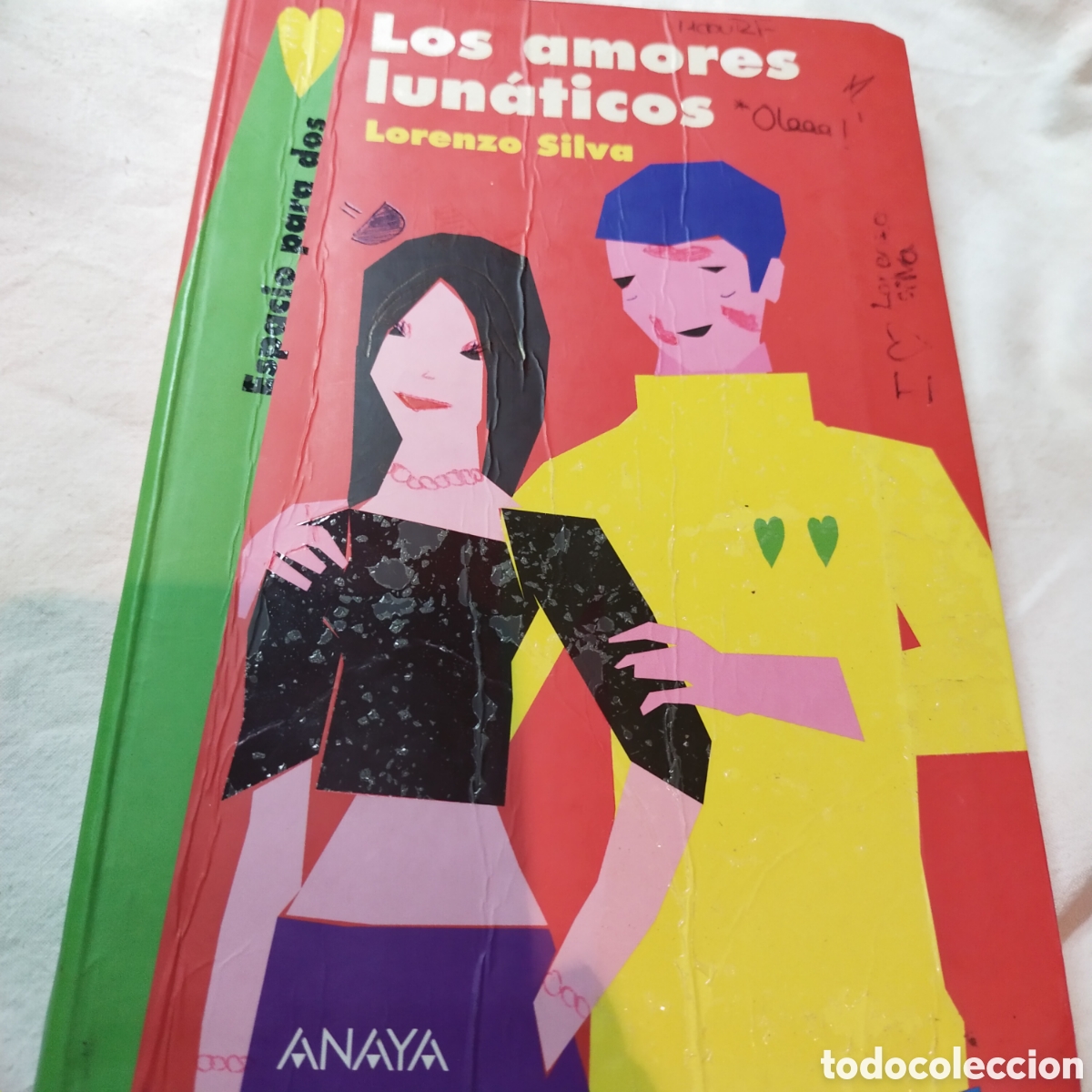 Libros de segunda mano: Los amores lun&aacute;ticos. Lorenzo Silva. Espacio para dos - Foto 1