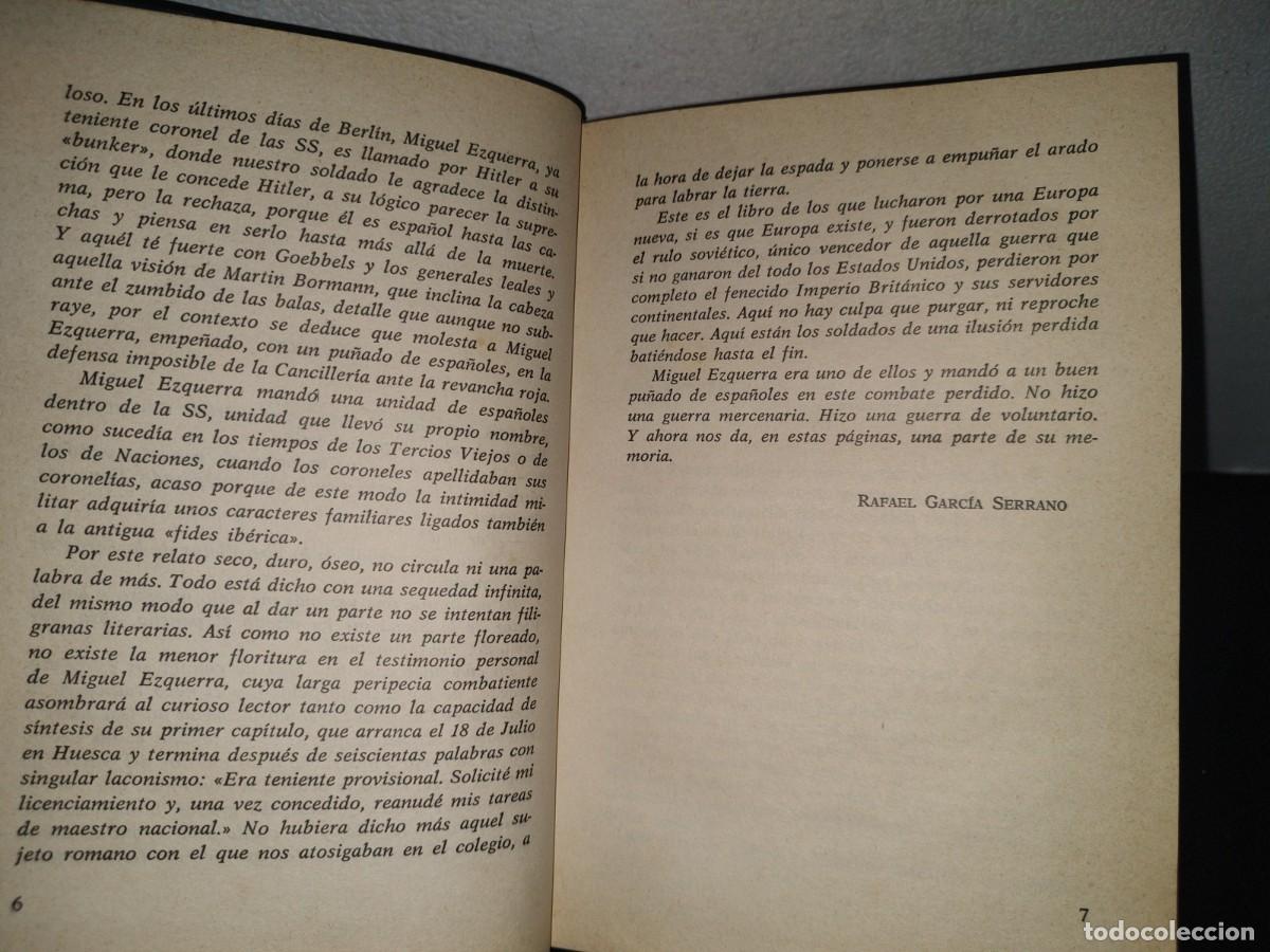 Libros de segunda mano: 95- BERLIN, A VIDA O MUERTE - MIGUEL EZQUERRA - EDICIONES ACERVO 1975 - Foto 7