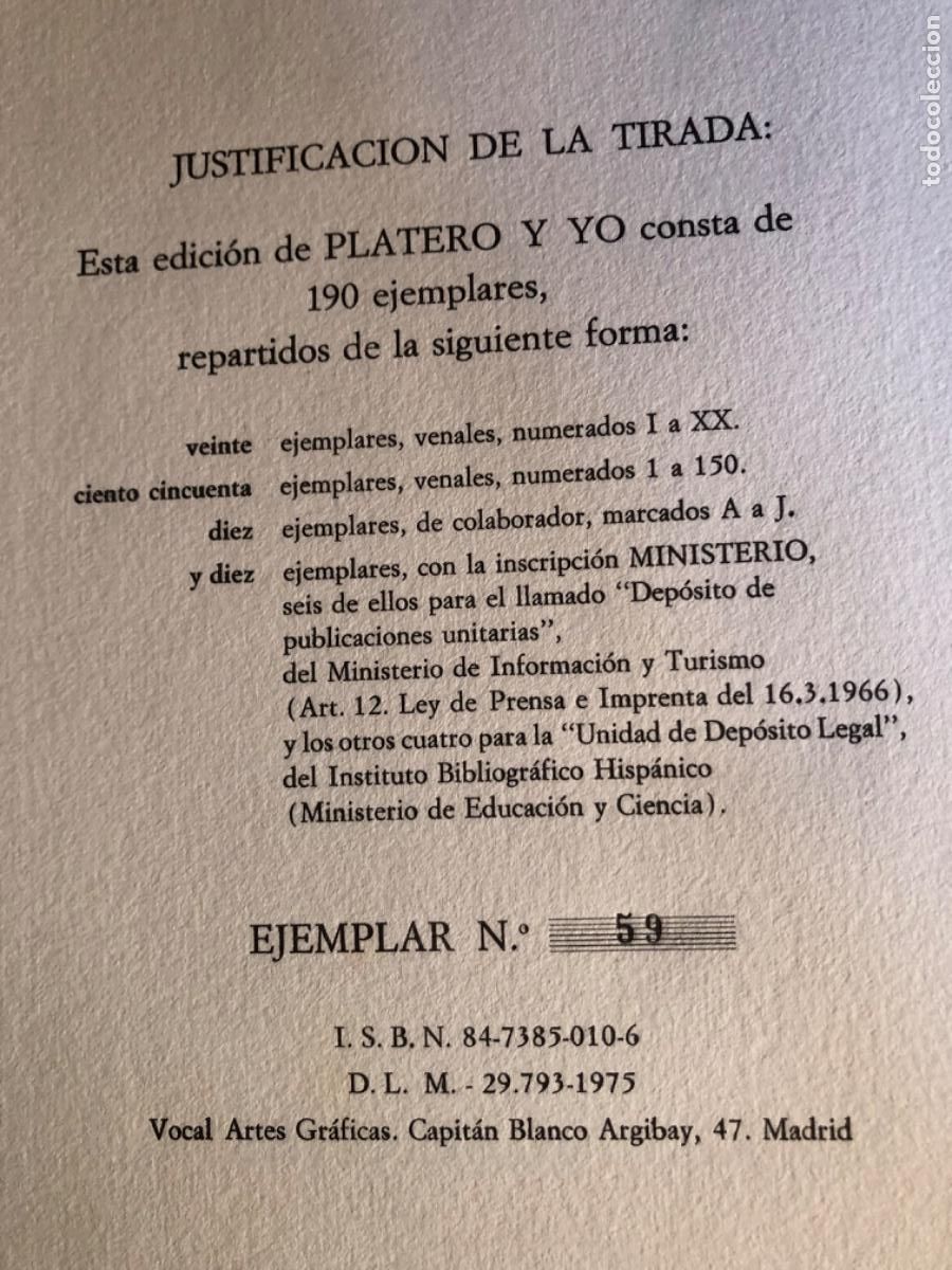 Libros de segunda mano: Platero y yo Juan Ram&oacute;n Jim&eacute;nez Schlotter - Foto 3
