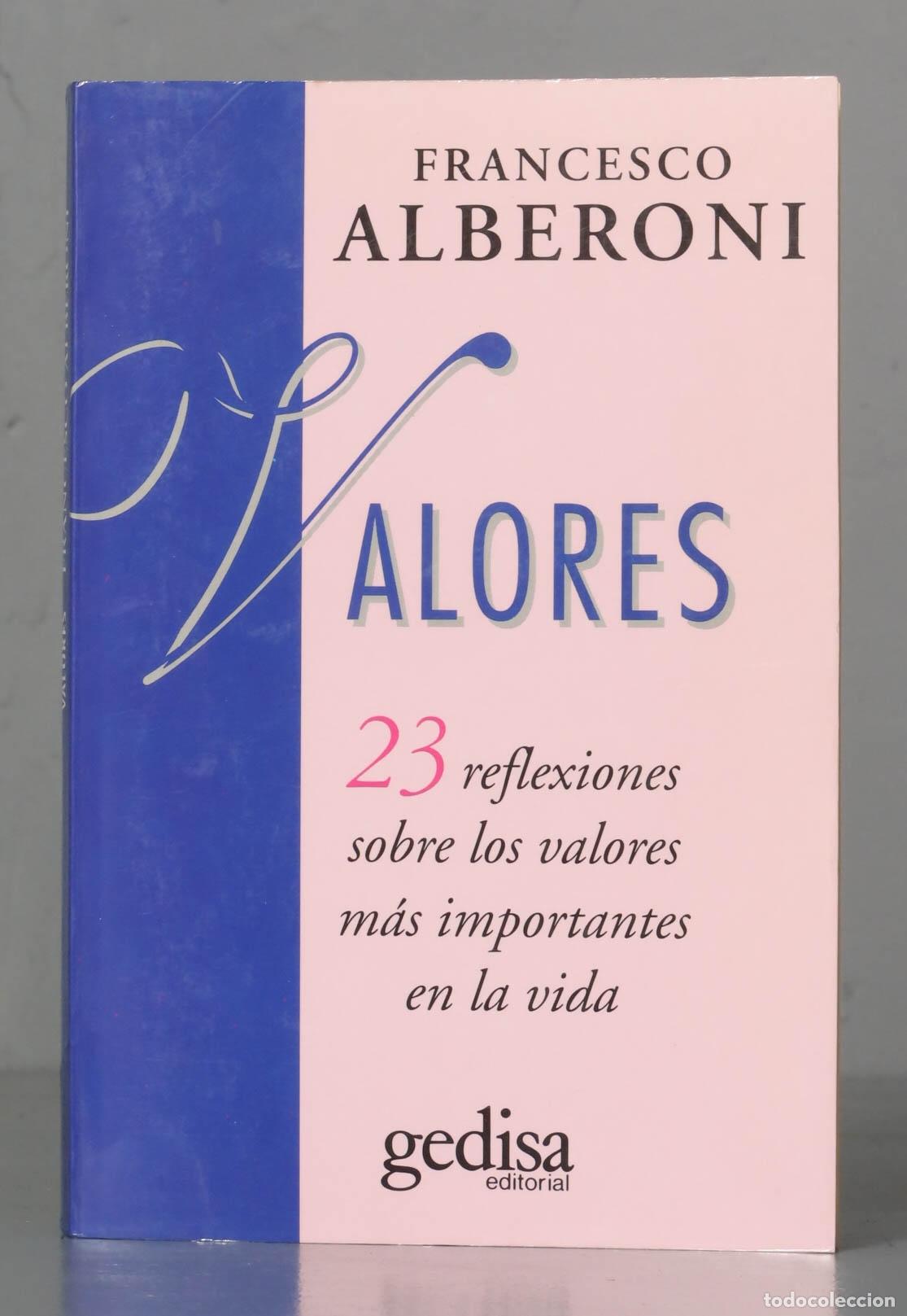 Libros de segunda mano: Valores. Francesco Alberoni - Foto 1
