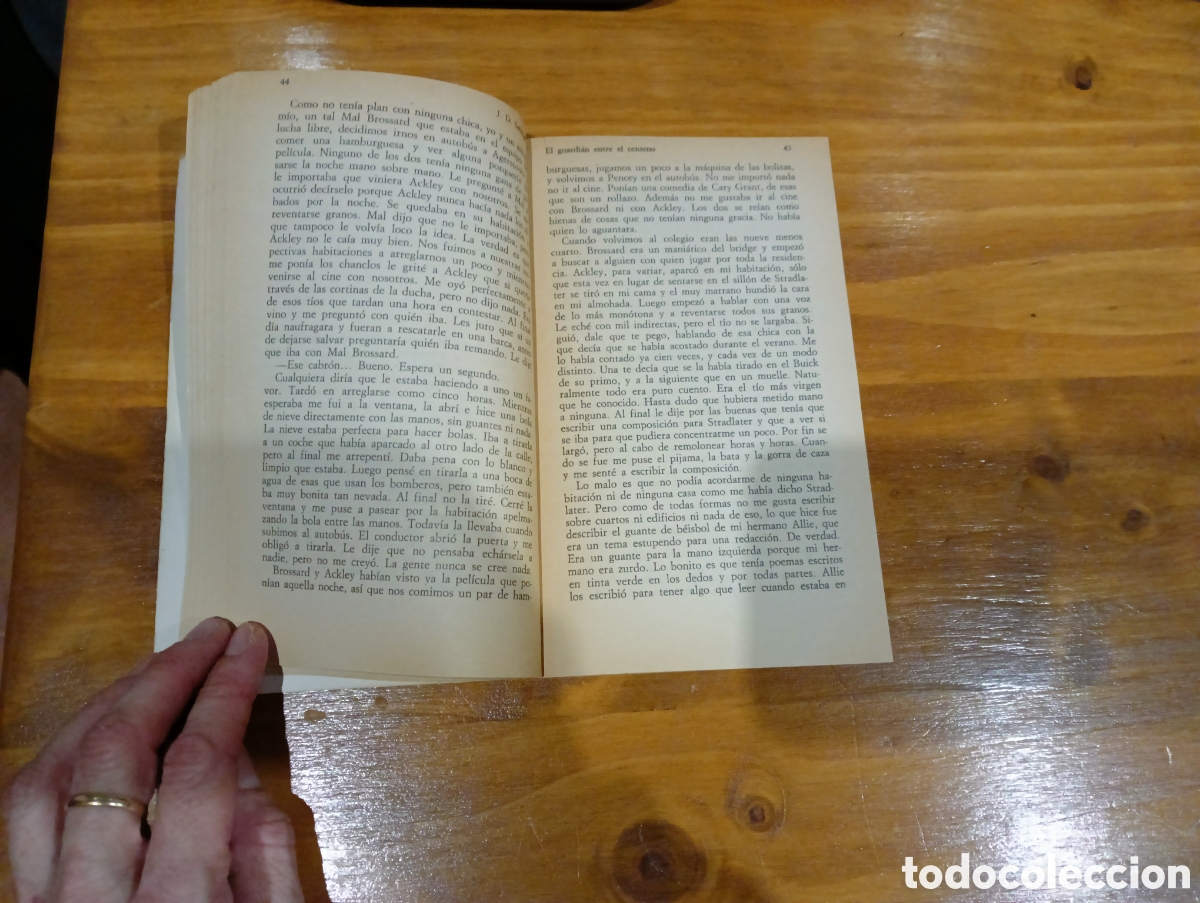 Libros de segunda mano: El guardi&aacute;n entre el centeno - Foto 2