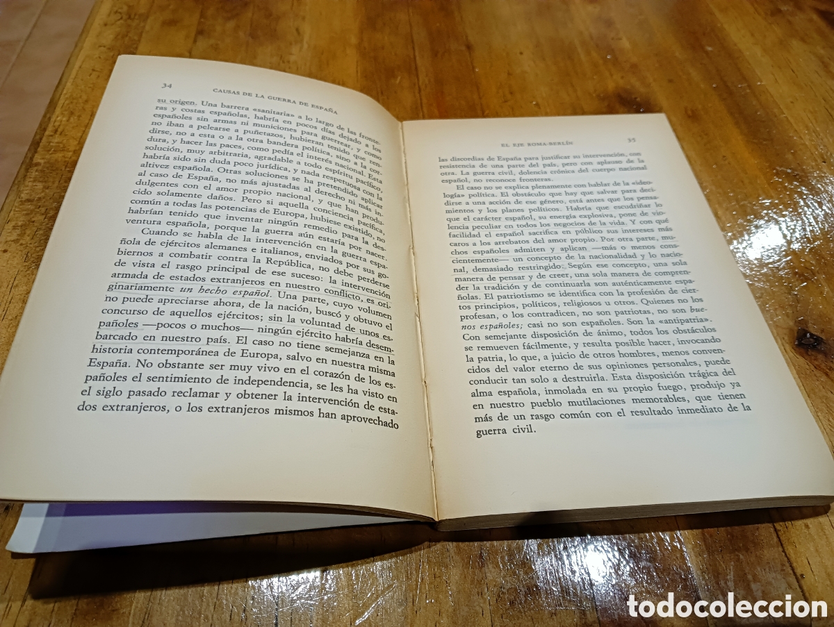 Libros de segunda mano: Causas de la guerra de Espa&ntilde;a - Foto 2