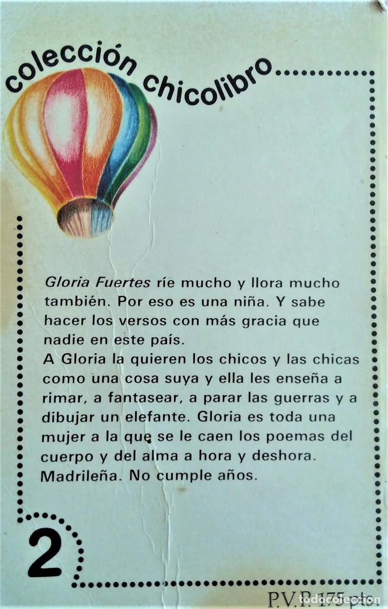 Libros de segunda mano: GLORIA FUERTES - ASI SOY YO - Foto 2