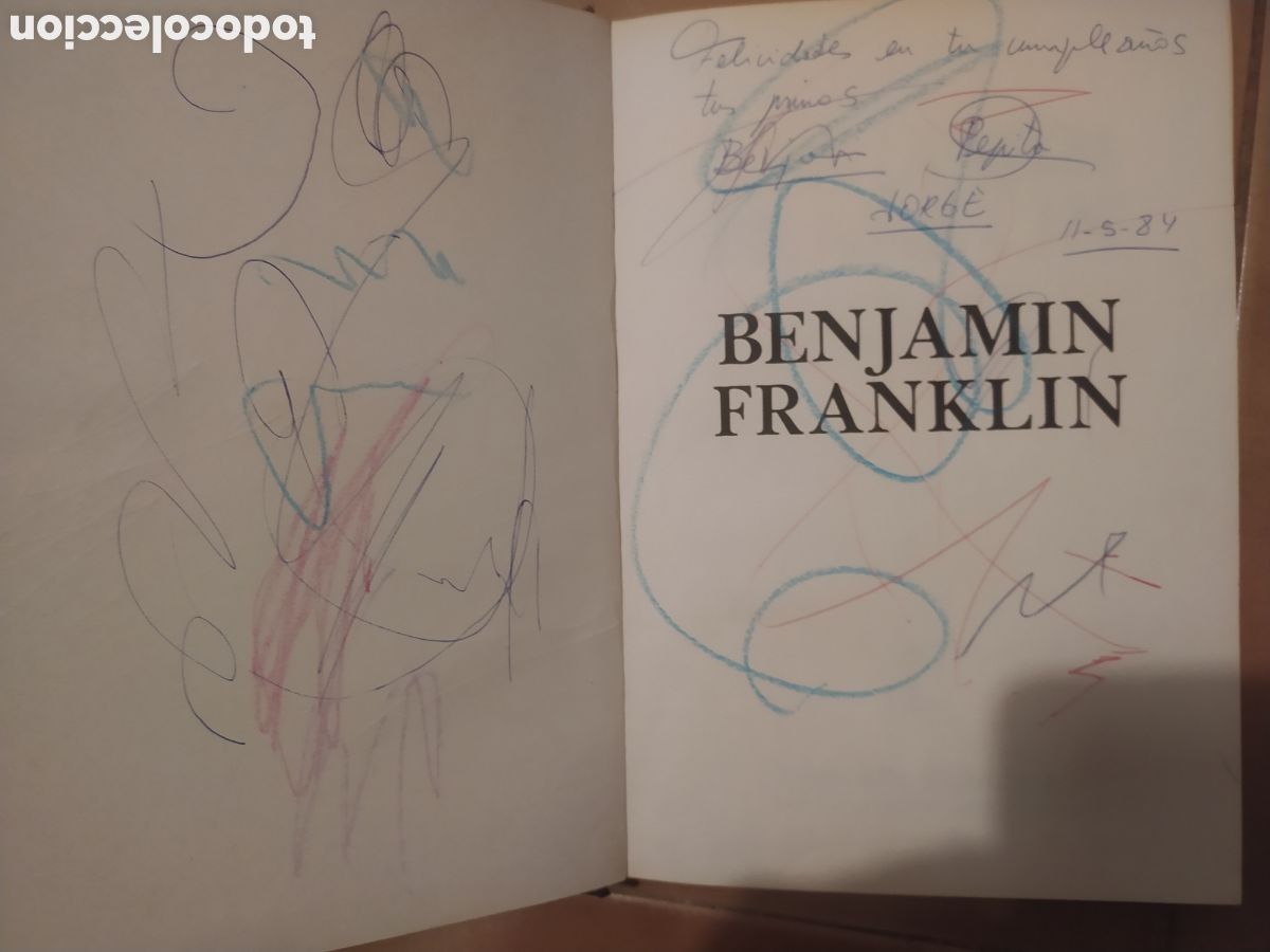 Libros de segunda mano: Benjam&iacute;n Franklin el inventor del pararrayos Toray - Foto 3