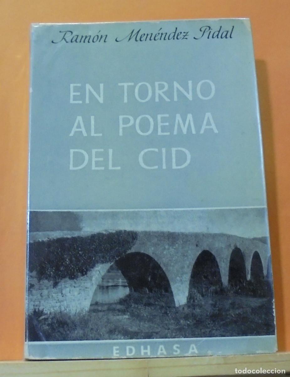 Libros de segunda mano: En torno al poema del Cid. Ram&oacute;n Men&eacute;ndez Pidal - Foto 1