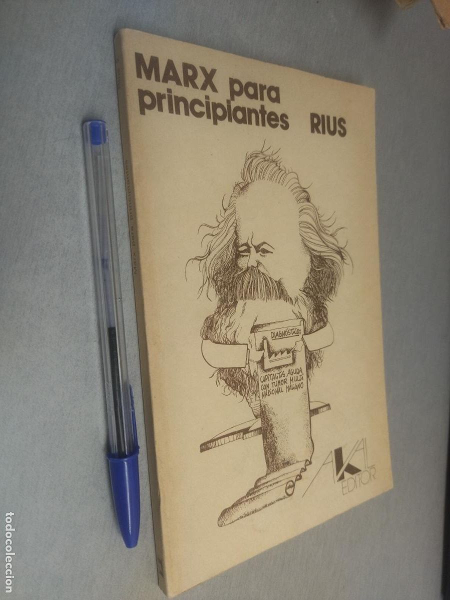 Libros de segunda mano: MARX PARA PRINCIPIANTES / RIUS / AKAL EDITOR 1977 - Foto 1