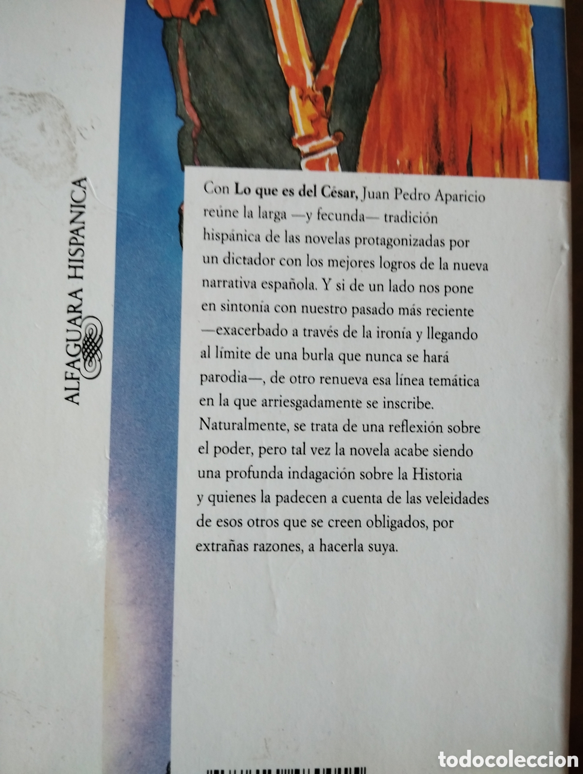 Libros de segunda mano: Lo que es del C&eacute;sar.- Juan Pedro Aparicio. - Foto 2