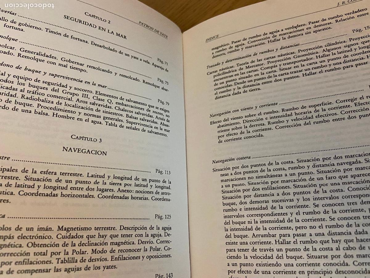 Libros de segunda mano: PATR&Oacute;N DE YATE - Capt. J. B. Costa - Foto 4