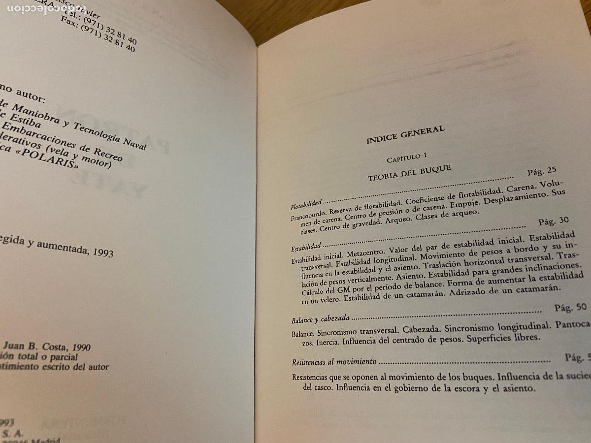 Libros de segunda mano: PATR&Oacute;N DE YATE - Capt. J. B. Costa - Foto 5