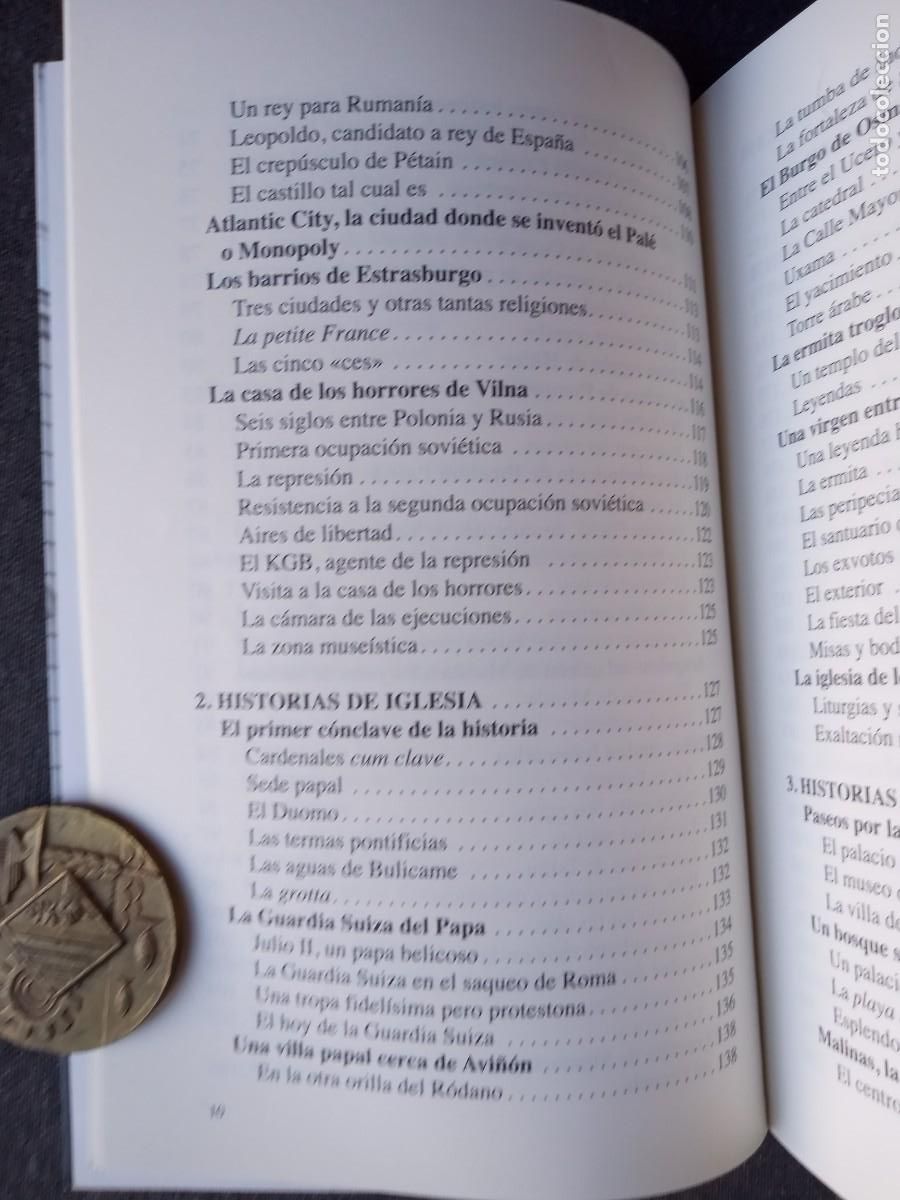 Libros de segunda mano: Viajes por la historia, Pablo-Ignacio de Dalmases - Foto 5