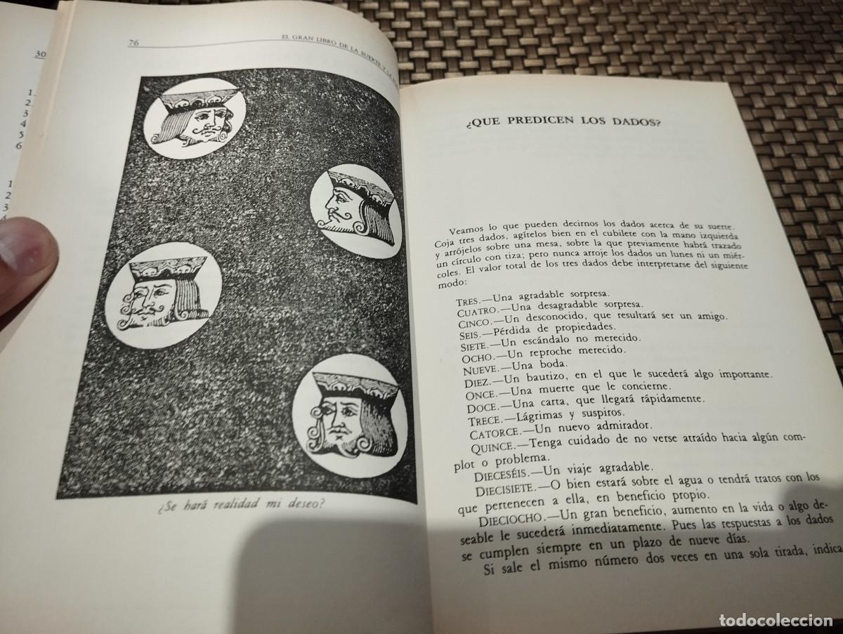 Libros de segunda mano: EL GRAN LIBRO DE LA SUERTE Y LA FORTUNA -edita : EDAD - Foto 3