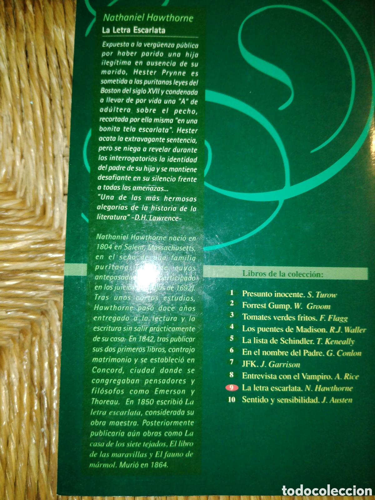 Libros de segunda mano: La letra escarlata. Nathaniel Hawthorne - Foto 2