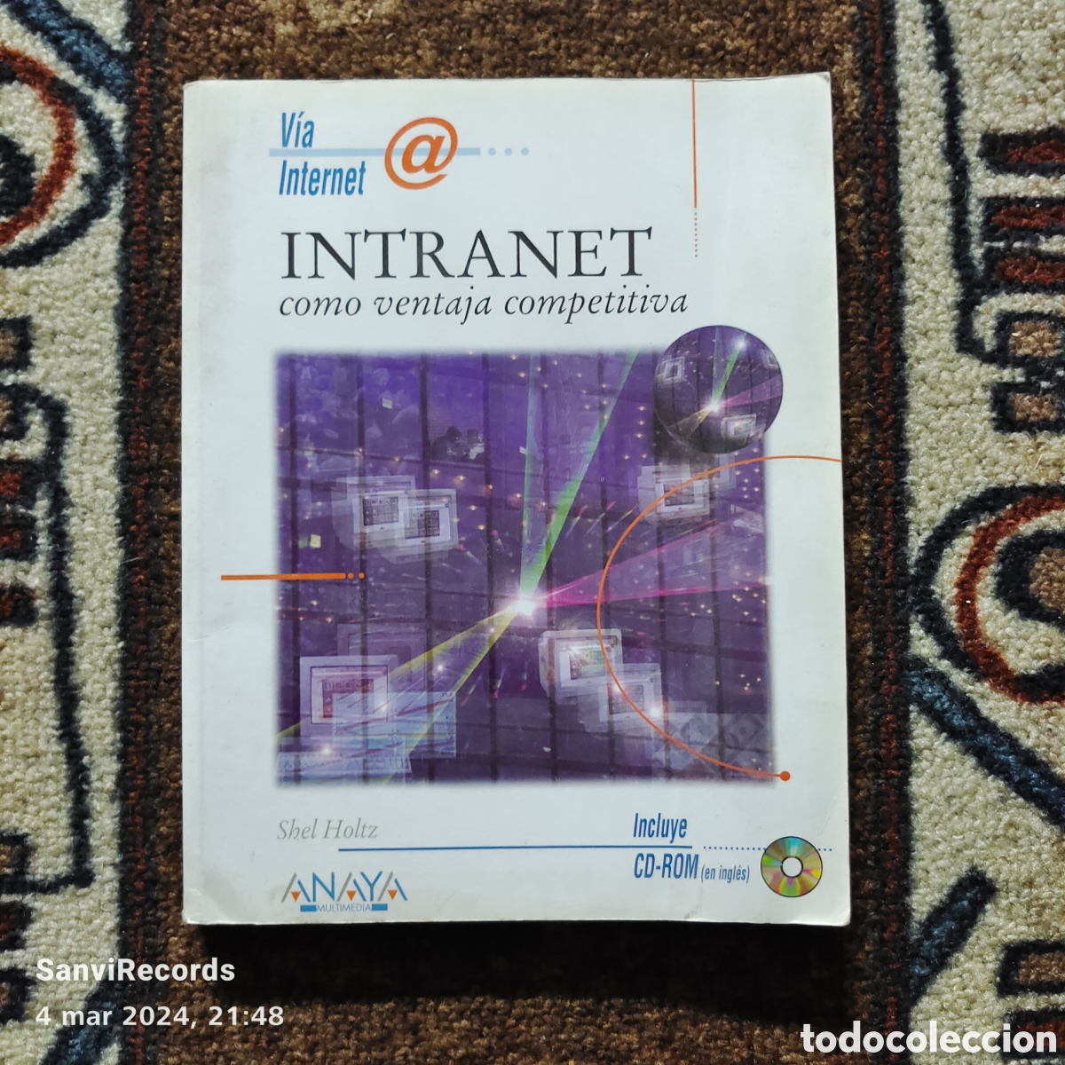 Libros de segunda mano: INTRANET, COMO VENTAJA COMPETITIVA (ANAYA) - Foto 1