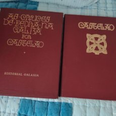 Libros de segunda mano: AS CRUCES DE PEDRA NA GALIZA. CASTELAO. FACSIMIL DE 500 EXEMPLARES PARA LA XUNTA DE GALICIA. 1984