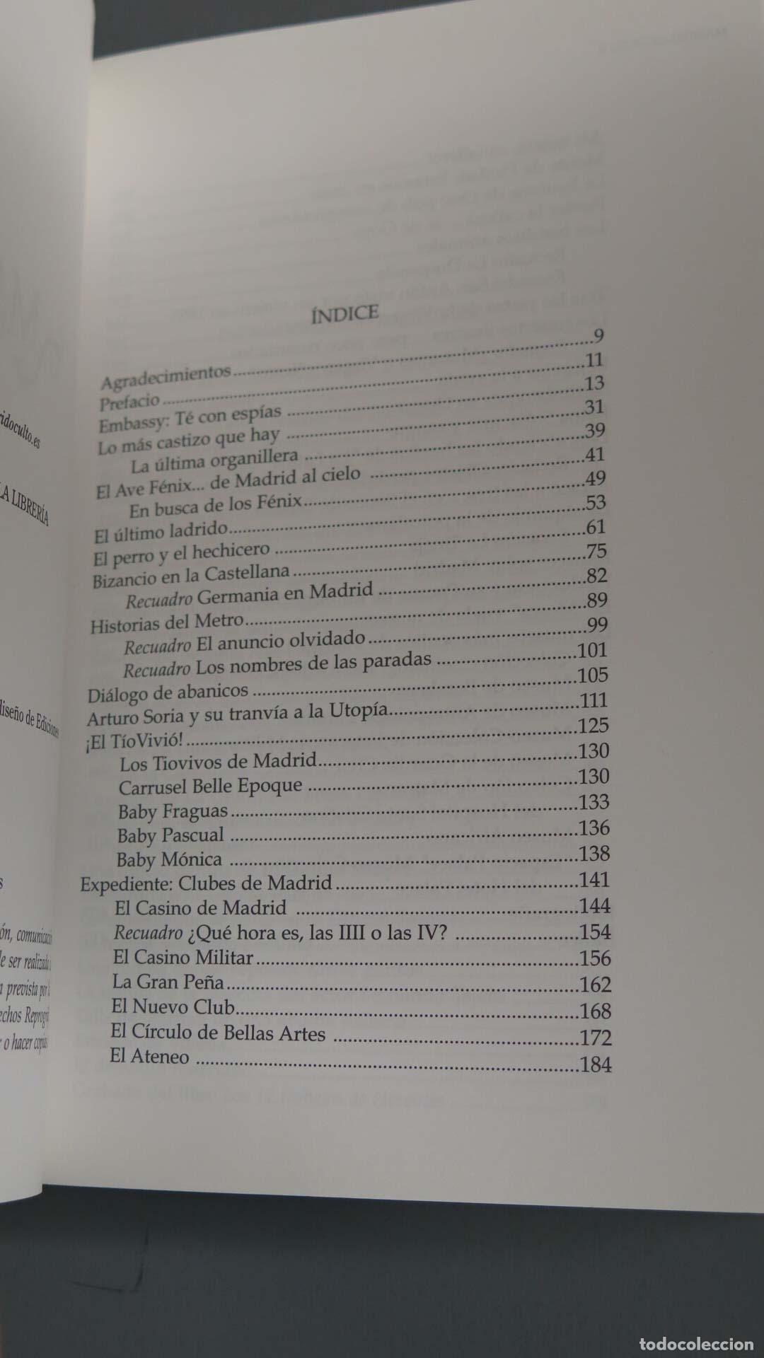 Libros de segunda mano: Madrid oculto 2. Peter Besas - Foto 2
