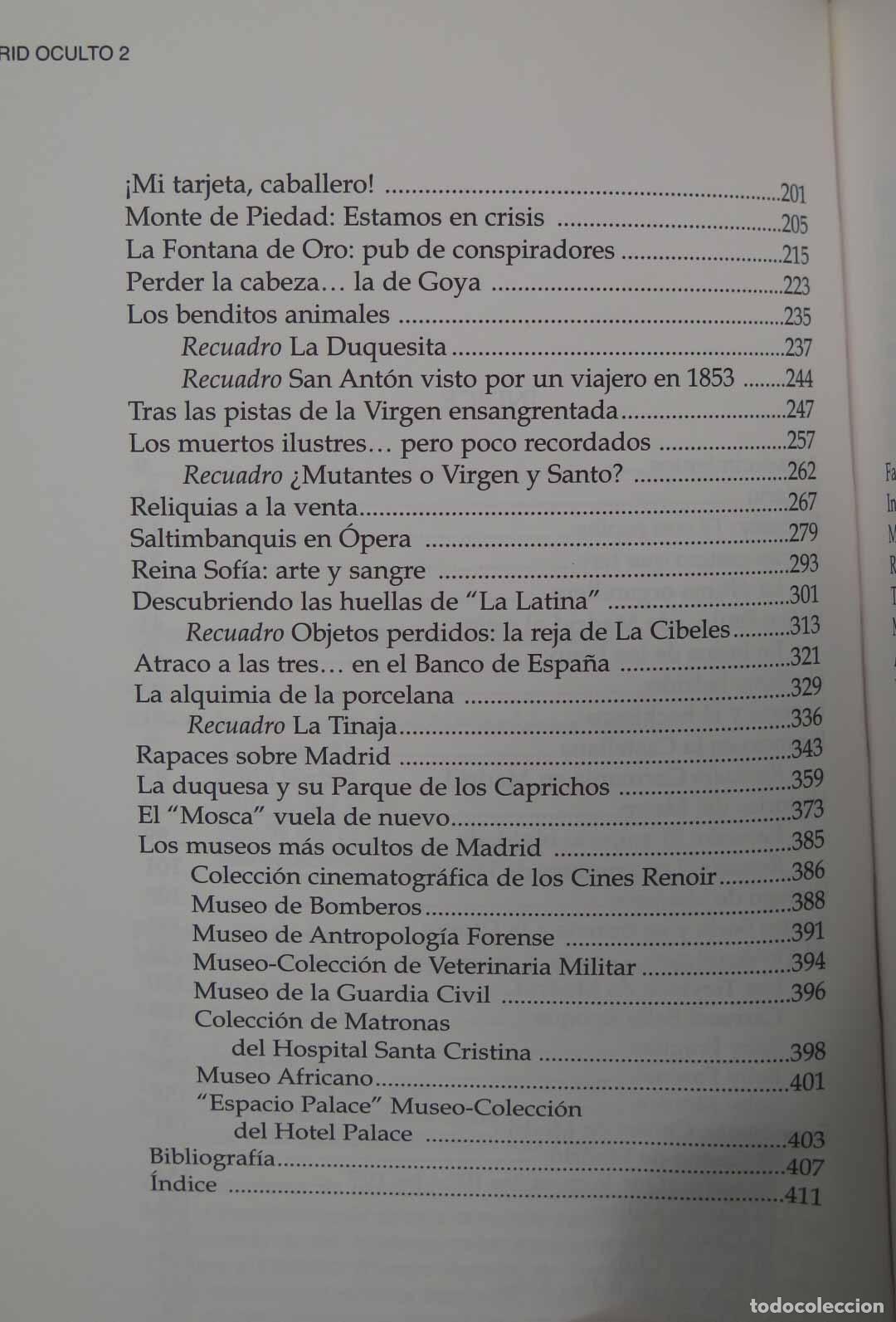 Libros de segunda mano: Madrid oculto 2. Peter Besas - Foto 3