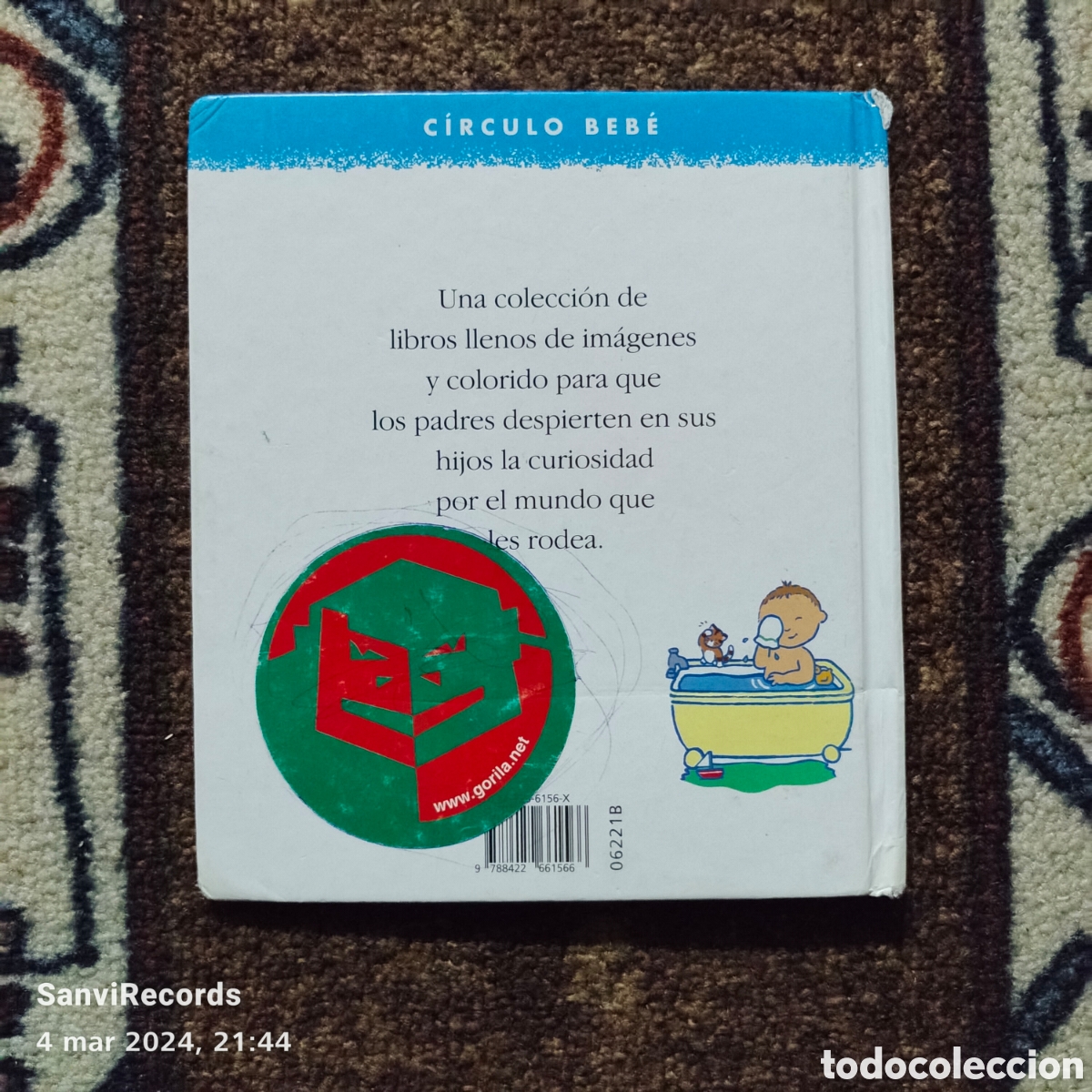 Libros de segunda mano: MI BA&Ntilde;O (C&Iacute;RCULO BEB&Eacute;) (C&Iacute;RCULO DE LECTORES) - Foto 2