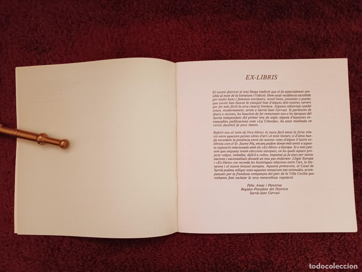 Libros de segunda mano: EX-LIBRIS: MARQUES DE PROPIETAT- S&Iacute;MBOLS D&acute;IDENTITAT - Foto 3