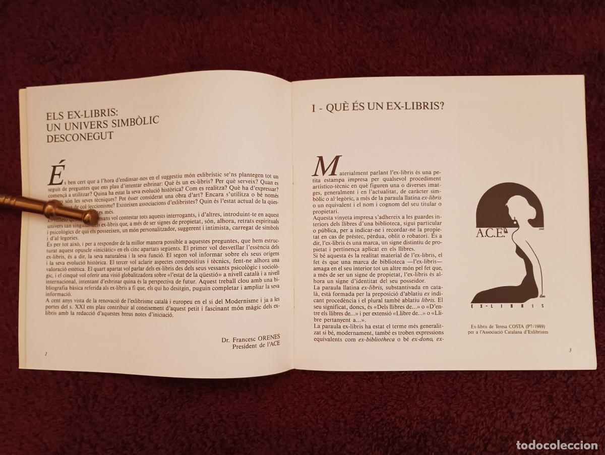 Libros de segunda mano: EX-LIBRIS: MARQUES DE PROPIETAT- S&Iacute;MBOLS D&acute;IDENTITAT - Foto 4