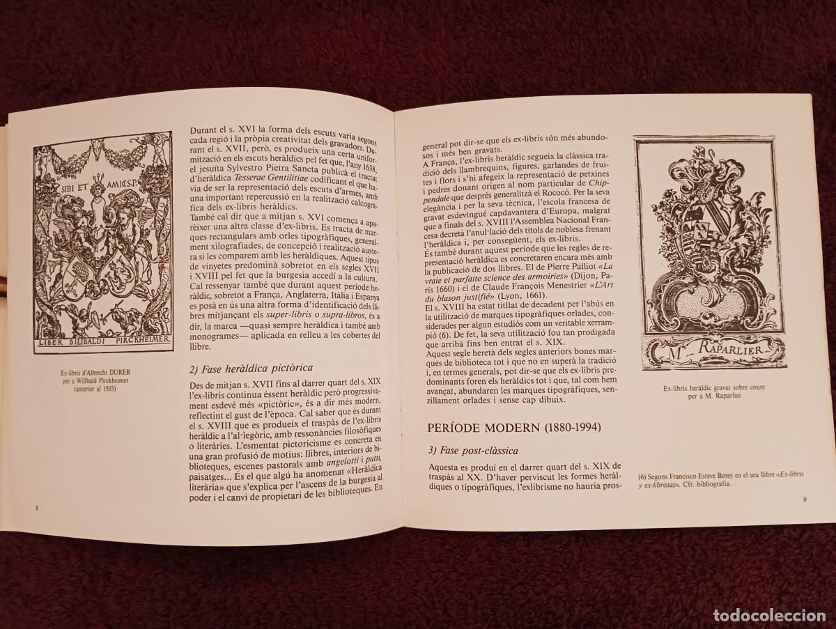 Libros de segunda mano: EX-LIBRIS: MARQUES DE PROPIETAT- S&Iacute;MBOLS D&acute;IDENTITAT - Foto 5