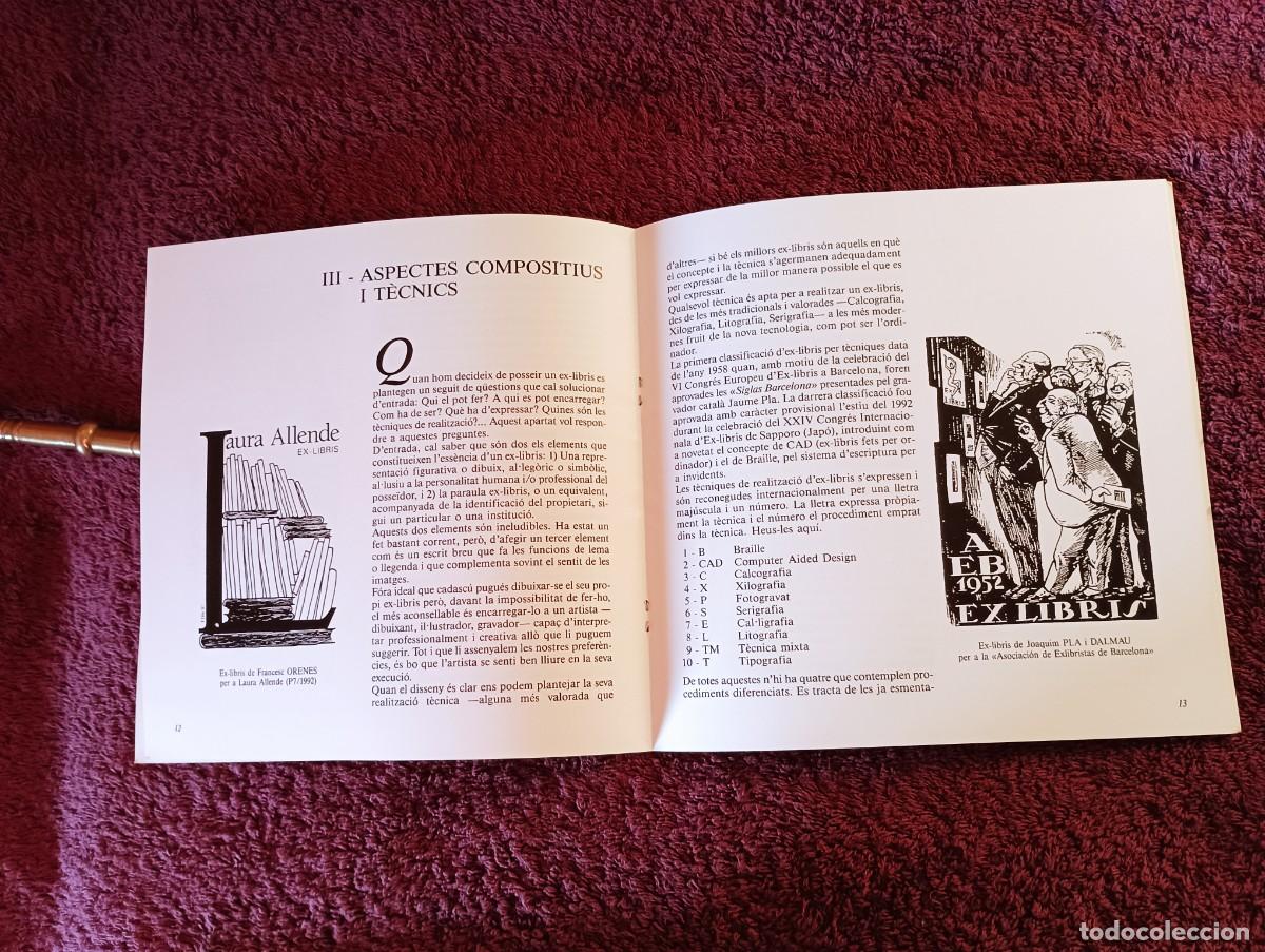Libros de segunda mano: EX-LIBRIS: MARQUES DE PROPIETAT- S&Iacute;MBOLS D&acute;IDENTITAT - Foto 6