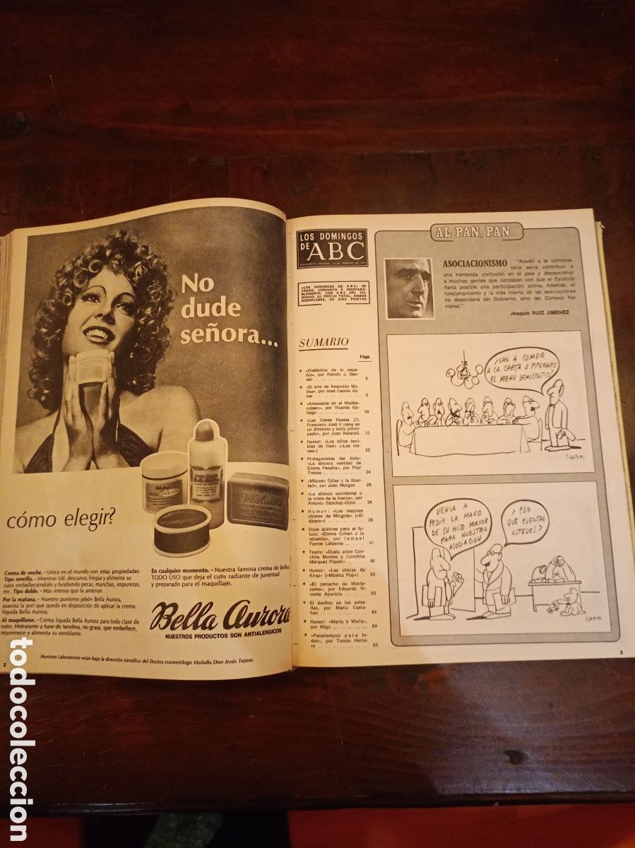 Libros de segunda mano: REVISTA LOS DOMINGOS DE ABC 1975 - Foto 10