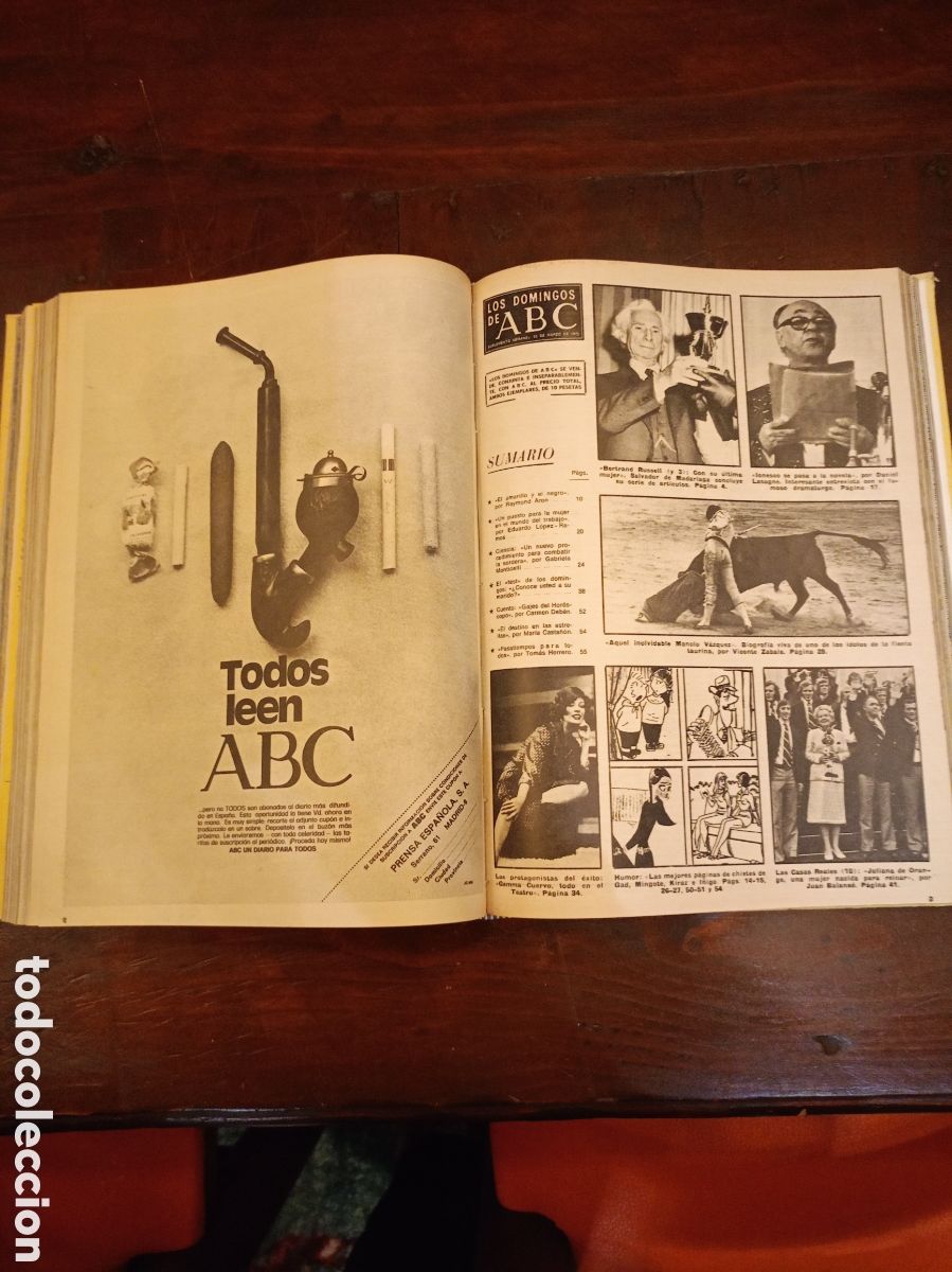 Libros de segunda mano: REVISTA LOS DOMINGOS DE ABC 1975 - Foto 11