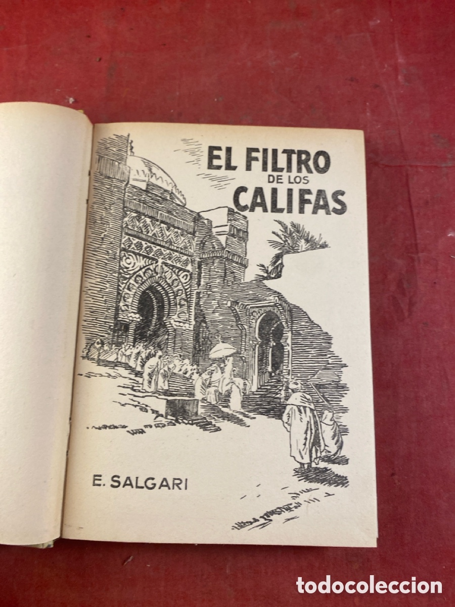 Libros de segunda mano: SALGARI. EL FILTRO DE LOS CALIFAS - Foto 2