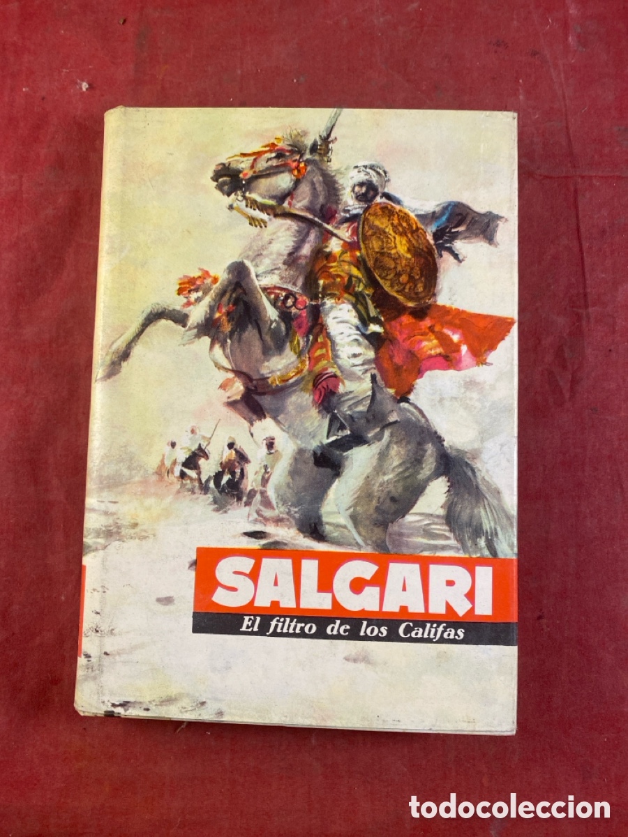 Libros de segunda mano: SALGARI. EL FILTRO DE LOS CALIFAS - Foto 1