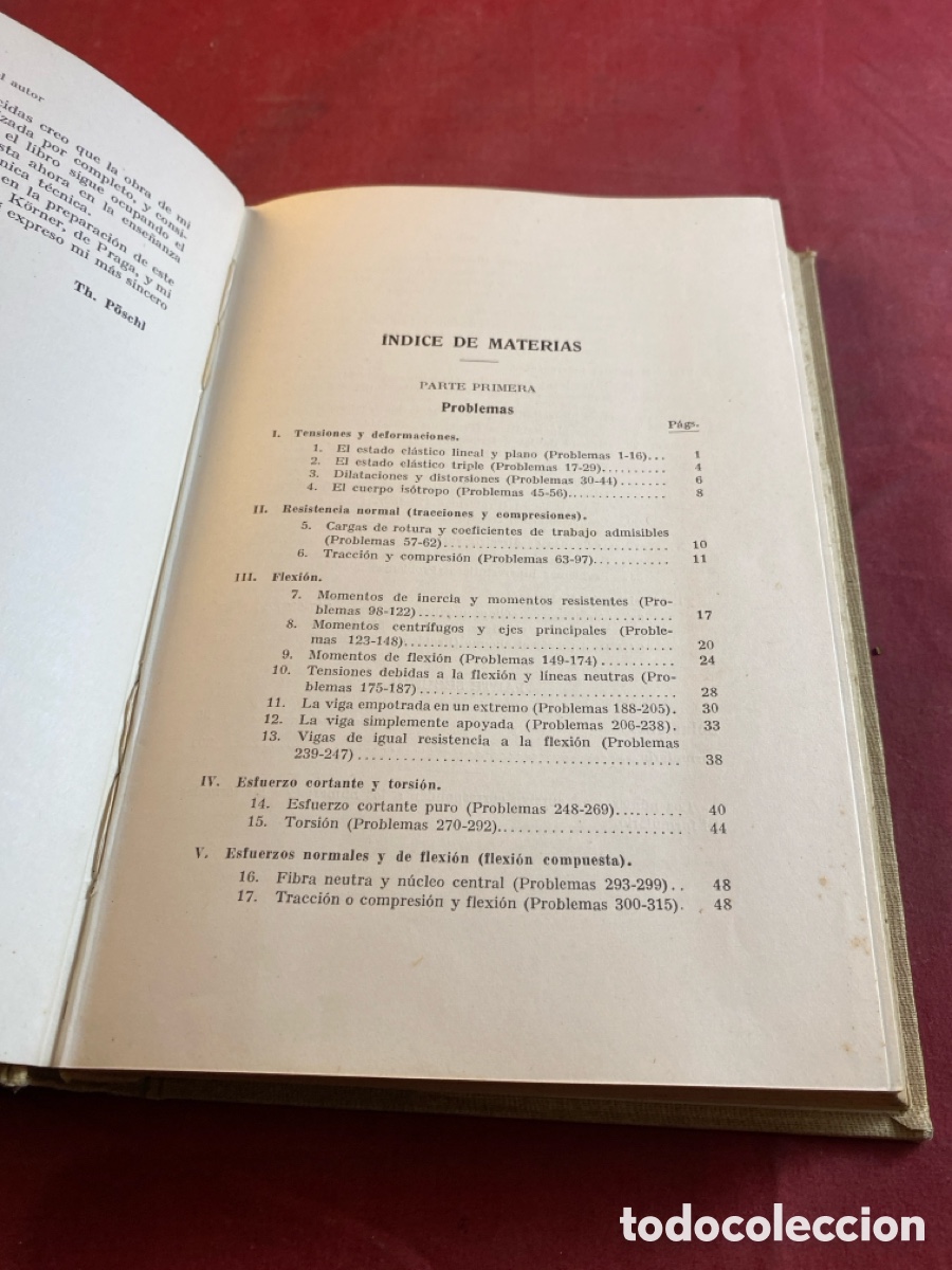 Libros de segunda mano: PROBLEMAS DE MEC&Aacute;NICA GENERAL Y APLICADA 1938 - Foto 3