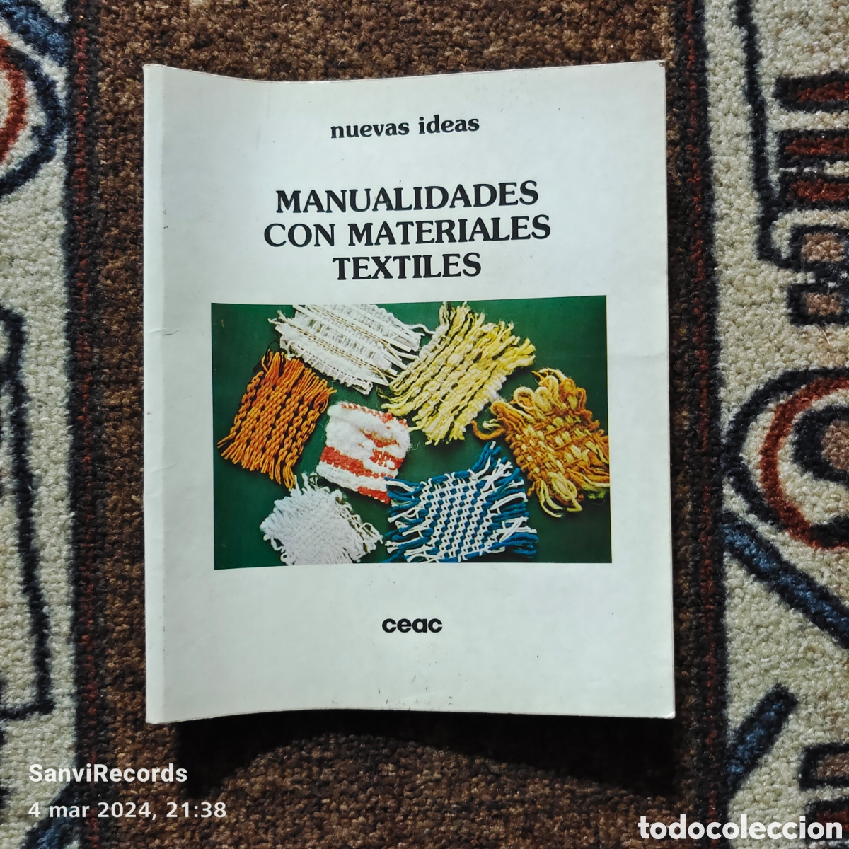 Libros de segunda mano: MANUALIDADES CON MATERIALES TEXTILES (NUEVAS IDEAS, CEAC) - Foto 1