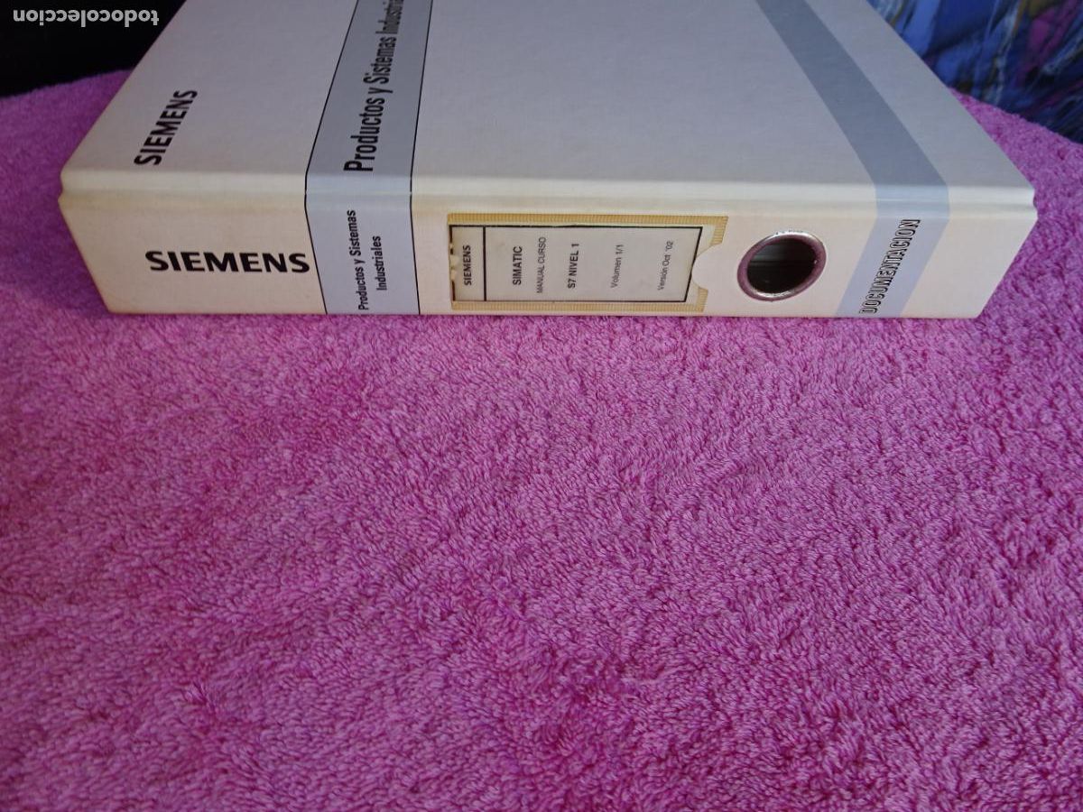 Libros de segunda mano: autom&aacute;tas programables s7 nivel 1 simatic version octubre 2002 a&ntilde;o 2005 curso de formacion siemens - Foto 14